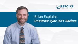 OneDrive Sync Isn’t Backup